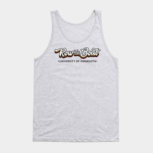 Row The Boat - Cursive Tank Top